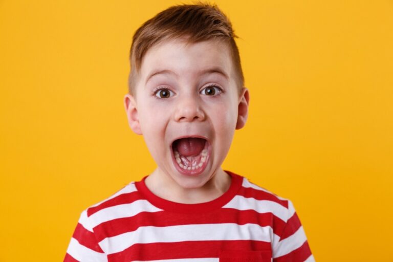 segnali del palato stretto nei bambini